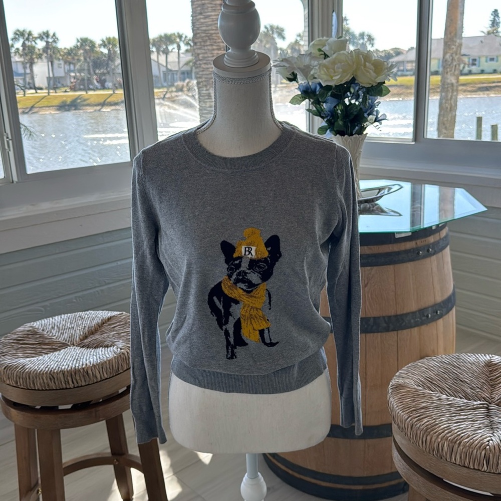 Banana Republic lightweight gray sweater size small